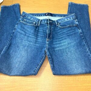 Men’s The GAP Dark Blue Skinny Jeans size 34 x 32